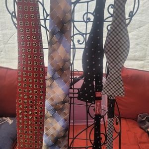 2 Ties and 2 Bow Ties